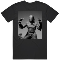Old Vintage Horror Film Creature From The Black Lagoon  T Shirt