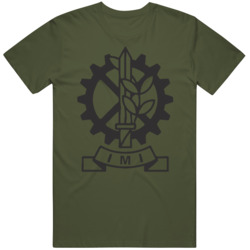 IMI  Israel Military Industries Logo T Shirt