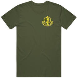 Israel Zahal IDF  Defense Force Crest  T Shirt