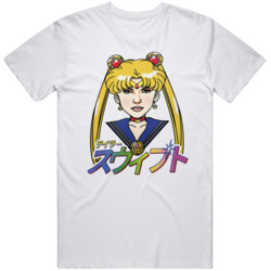 Funny Taylor Moon Parody Swift Fan Sailor Moon  T Shirt