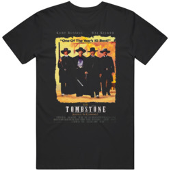 Tombstone Movie Poster Movie  Western Fan  T Shirt