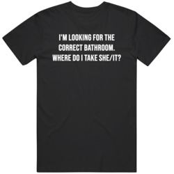 Looking For The Correct Bathroom T Shirt