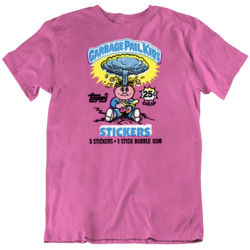 Garbage Pail Kids Wax Pack Stickers Retro v4 T Shirt