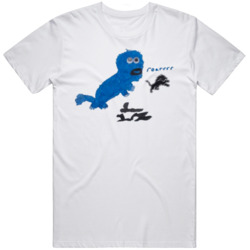 Sam LaPorta Lions Logo Funny Drawing  T Shirt