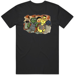 The Big Lebowski Movie Sesame Street Parody T Shirt