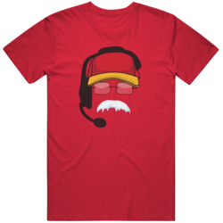 Andy Reid Frozen Mustache T Shirt