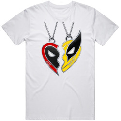 Deadpool and Wolverine Movie  Logo Best Freinds  T Shirt