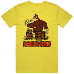 Donkey Kong Nintendo Video Game Character T Shirt