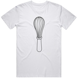 Whisk Food Chef Fan  T Shirt