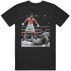Ryan Garcia vs Devin Haney King Ry Boxing Action Shot Fan T Shirt