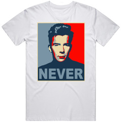 Rick Astley Never Gonna Meme  T Shirt