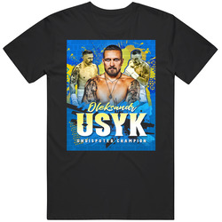 Oleksandr Usyk Undisputed Champion Boxing Fan   T Shirt