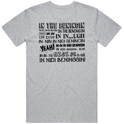 In The Beningin Funny  T Shirt