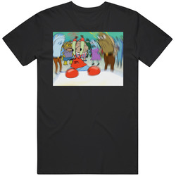 Mr Krabbs Confusion Meme Funny  T Shirt