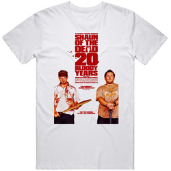 Shaun of the Dead 20th Anniversary Movie Fan  T Shirt