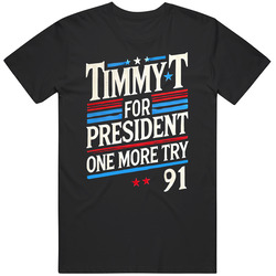 Nostalgic Presidential Slogan Timmy T Euro and Dance Music Fan T Shirt