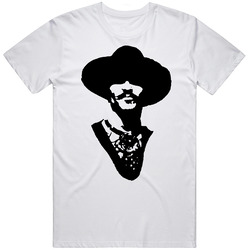 Doc Holiday Western silhouette Tombstone Val Kilmer Fan  T Shirt