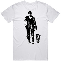 The Road Warrior Mad Max and Dog v4 T Shirt