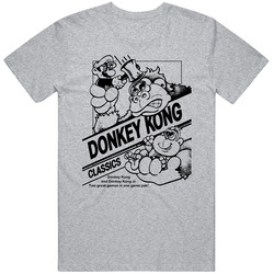 Donkey Kong Classics NES T Shirt