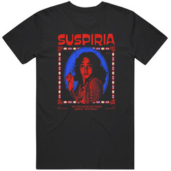 Suspiria 1977   Retro Horror Movie  Classic Black   T Shirt