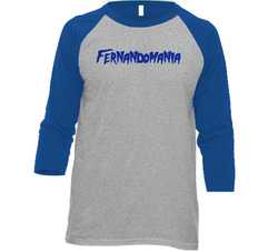 Fernando Valenzuela Fernandomania Fan  Raglan 3/4 Sleeve
