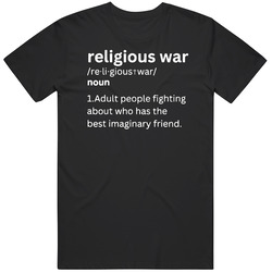 Funny Religious War Definition  T Shirt