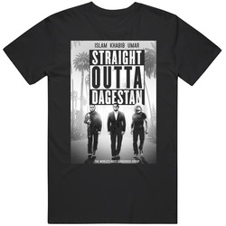 Straight Outta Dagestan V2 MMA Fan  T Shirt