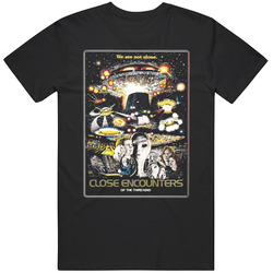 Close Encounters of The Third Kind Rare Movie Poster Retro Classic Movie Fan v2 T Shirt