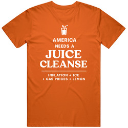 America Needs a Juice Cleanse funny Meme Political Satire great gift idea T Shirt