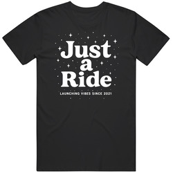 Funny Blue Origin Funny Just A Ride   Gift Idea V8 T Shirt