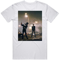 Cool Tyler Durden And The Narrator Golf Scene Movie Fight Club Fan Gift Idea   T Shirt