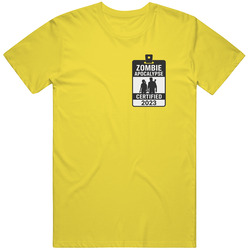 Cool Zombie Apocalypse Certified 2023  Last Of Us Tv Show Great Gift  Idea  T Shirt