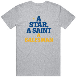 A Star A Saint A Salesman Uncle Baby Billy The Righteous Gemstones Gift Idea Fan  T Shirt