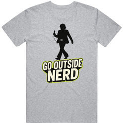 Uncle Baby Billy Go outside nerd The Righteous Gemstones Gift Idea Fan v4 T Shirt