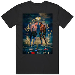 Canelo V Crawford Fight Poster Boxing Fan Cool Gift Idea  T Shirt