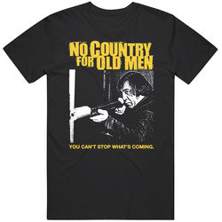 Retro Cult Classic Movie No Country for Old Men Cool Gift Idea  T Shirt