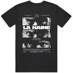 Retro Cult Classic Movie La Haine Poster Cool Gift Idea T Shirt