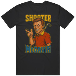 Shooter McGavin Vintage Retro Caricature T Shirt