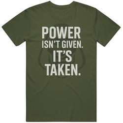 Dr Doom Power is Not Given Is Taken Gift Idea T Shirt