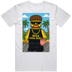 Cool Funny Ibiza Final Boss Gift Idea  T Shirt