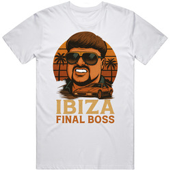 Ibiza Final Boss Caricature  Funny Gift Idea T Shirt
