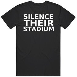 Cool Silence Their Stadium College Football Fan Great Gift Idea T Shirt