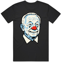 Jerry Jones Clown Funny Dallas Fan Great Gift Idea v2 T Shirt