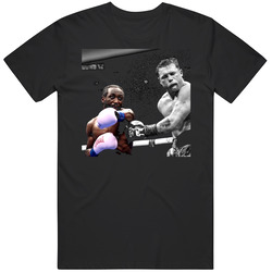 Cool Canelo Crawford Action Shot Boxing Fan Great Gift Idea T Shirt
