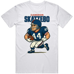 Cameron Skattebo Retro Caricature Fan T Shirt