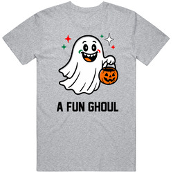 Funny A Fun Ghoul Italian Humor Halloween Fan T Shirt