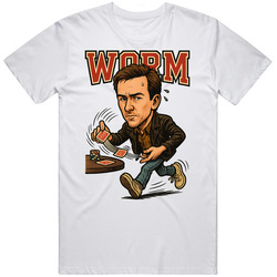 Classic Cult Movie Rounders Worm Caricature Movie Fan v2 T Shirt