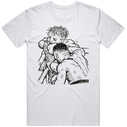 Anthony Joshua v Jake Paul Knockout Doodle Punch Boxing Fan T Shirt