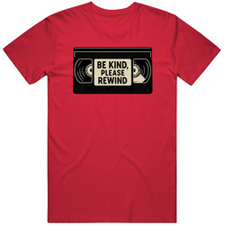 Vintage Retro Be Kind Please Rewind Humor Gift for Movie Lovers T Shirt