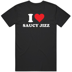 I Heart Sausages Saucy Jzz Funny Cool Gift Idea T Shirt